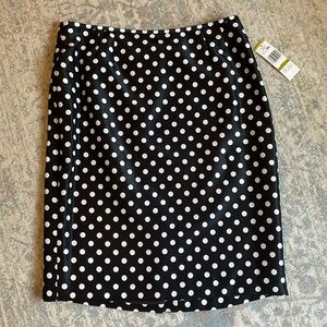 Polka dot skirt